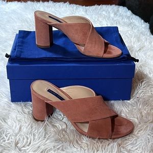 Stuart Weitzman Suede Galene Heels Size 7